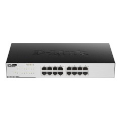 D-Link 16-Port Gigabit Easy Desktop Switch - Reliable Networking Solution for Your Home or Office (GO-SW-16G/ET)